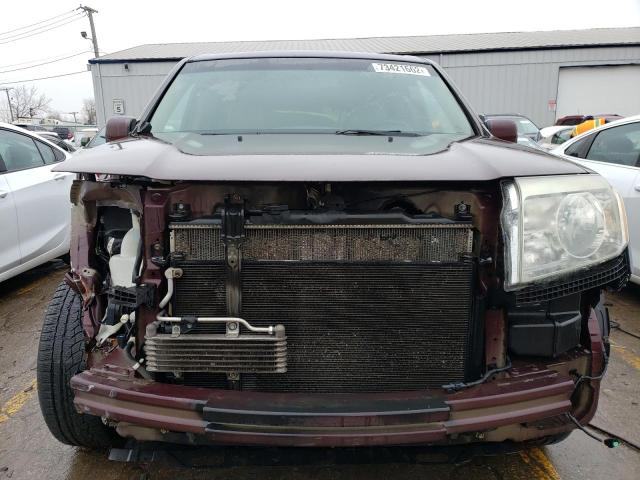 5FNYF4H57AB036375 - 2010 HONDA PILOT EXL MAROON photo 5