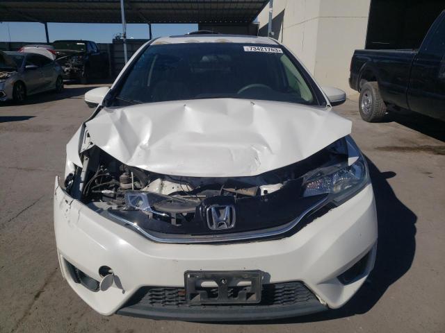 3HGGK5G76HM707297 - 2017 HONDA FIT EX WHITE photo 5