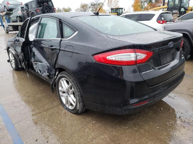 1FA6P0HD1F5117679 - 2015 FORD FUSION SE BLACK photo 2