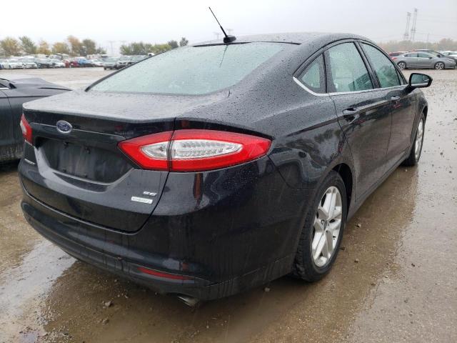 1FA6P0HD1F5117679 - 2015 FORD FUSION SE BLACK photo 3