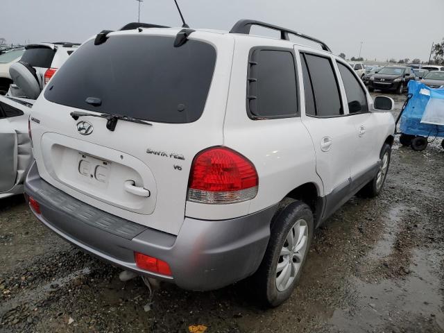 KM8SC13D75U891047 - 2005 HYUNDAI SANTA FE GLS WHITE photo 3