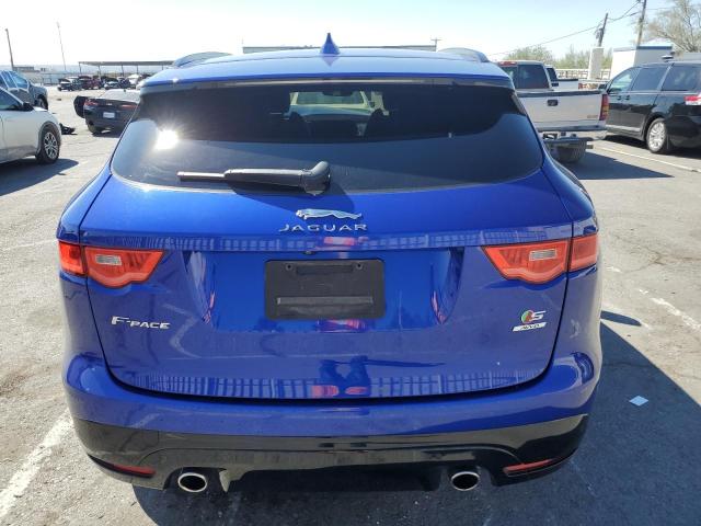 SADCM2FV9KA352219 - 2019 JAGUAR F-PACE S BLUE photo 6