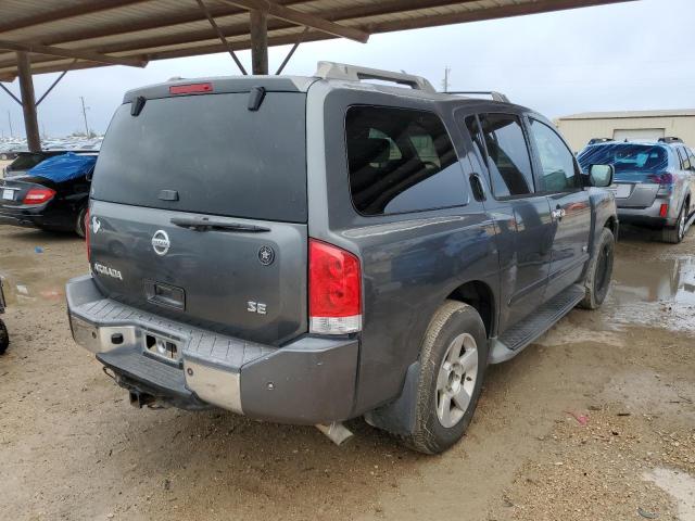 5N1BA08A27N720945 - 2007 NISSAN ARMADA SE GRAY photo 3