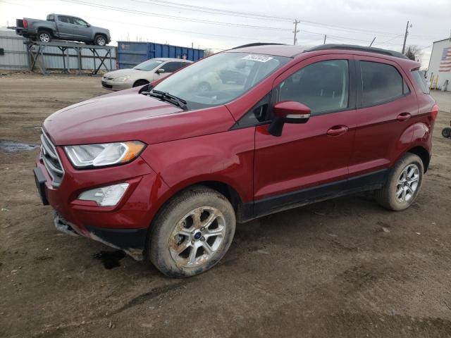 MAJ6S3GL5KC272993 - 2019 FORD ECOSPORT SE BURGUNDY photo 1