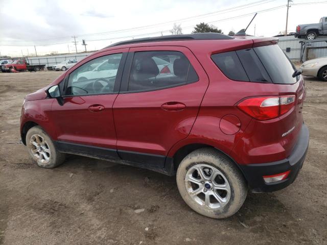 MAJ6S3GL5KC272993 - 2019 FORD ECOSPORT SE BURGUNDY photo 2