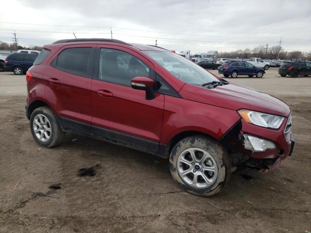 MAJ6S3GL5KC272993 - 2019 FORD ECOSPORT SE BURGUNDY photo 4