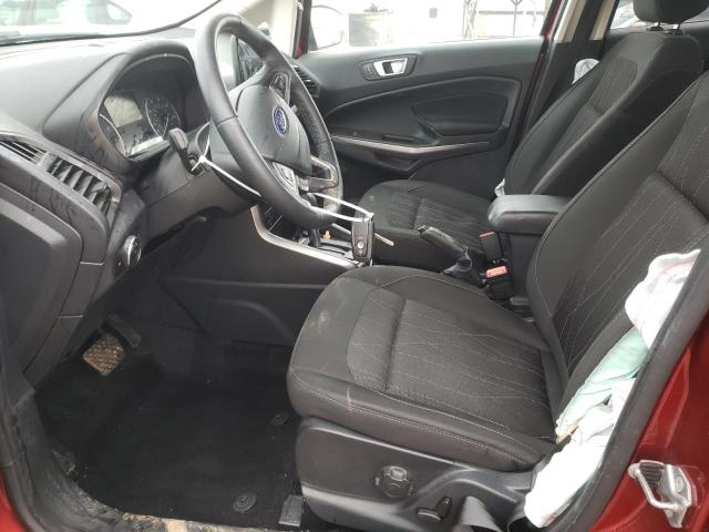 MAJ6S3GL5KC272993 - 2019 FORD ECOSPORT SE BURGUNDY photo 7