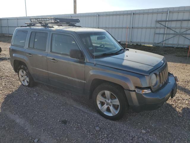 1J4NF1GB4BD206767 - 2011 JEEP PATRIOT SPORT GRAY photo 4