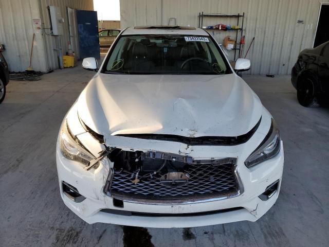 JN1EV7BP8NM310166 - 2022 INFINITI Q50 LUXE WHITE photo 5