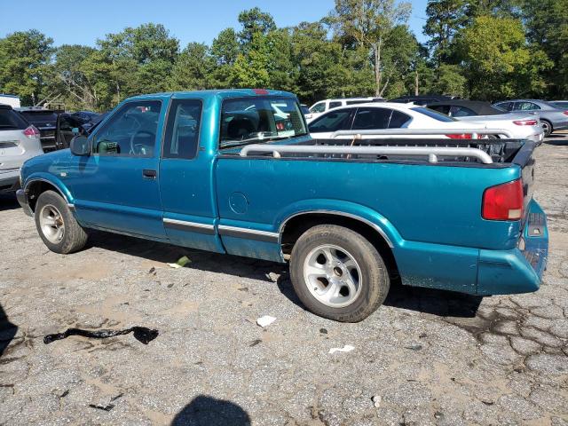 1GCCS19X0TK118541 - 1996 CHEVROLET S TRUCK S10 TURQUOISE photo 2