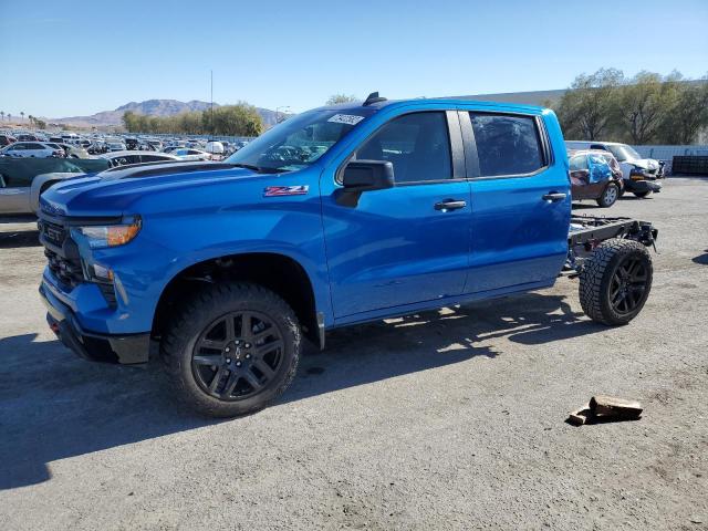 3GCPDCED2NG664268 - 2022 CHEVROLET SILVERADO K1500 TRAIL BOSS CUSTOM BLUE photo 1