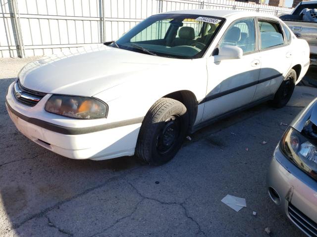 2G1WF55K129190182 - 2002 CHEVROLET IMPALA WHITE photo 1