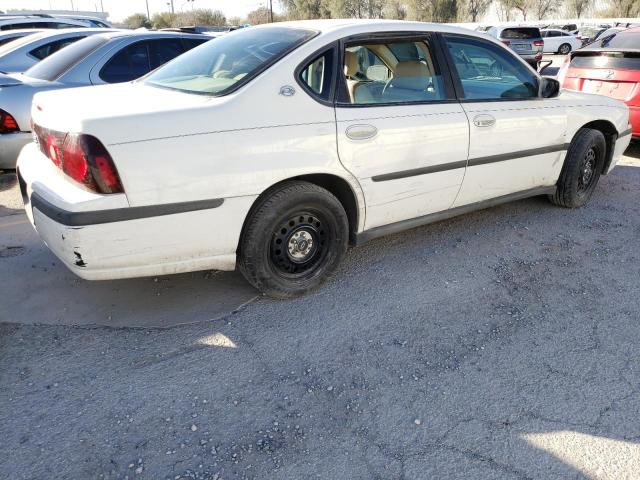 2G1WF55K129190182 - 2002 CHEVROLET IMPALA WHITE photo 3