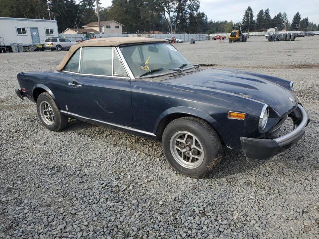 124CS10111614 - 1976 FIAT 2 DR CONV BLUE photo 4