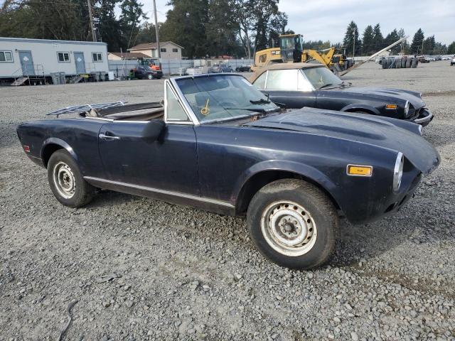 124CS10121490 - 1977 FIAT 2 DR CONV BLUE photo 4