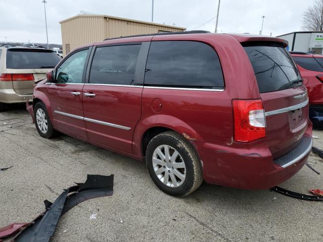 2C4RC1BG9FR662818 - 2015 CHRYSLER TOWN & COU TOURING RED photo 2