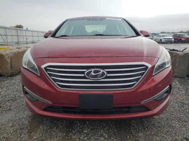 5NPE24AF8FH138455 - 2015 HYUNDAI SONATA SE RED photo 5