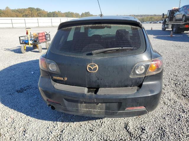 JM1BK343861466318 - 2006 MAZDA 3 HATCHBACK BLACK photo 6