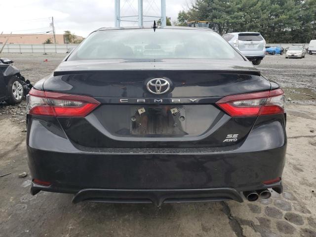 4T1G11BK3RU111272 - 2024 TOYOTA CAMRY SE NIGHT SHADE BLACK photo 6