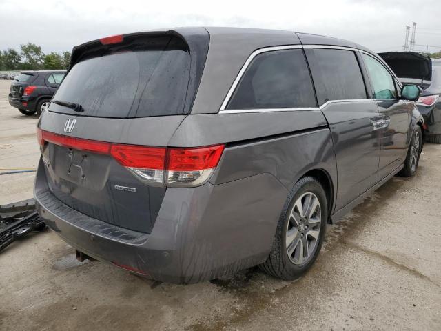 5FNRL5H95FB040468 - 2015 HONDA ODYSSEY TOURING GRAY photo 3