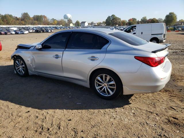 JN1BV7AP3FM337796 - 2015 INFINITI Q50 BASE SILVER photo 2