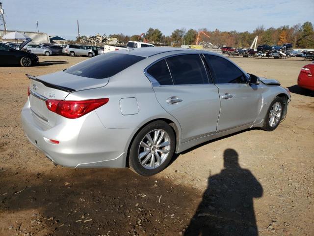 JN1BV7AP3FM337796 - 2015 INFINITI Q50 BASE SILVER photo 3