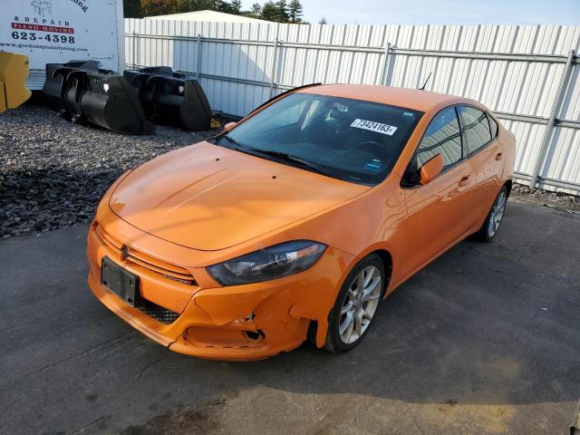 1C3CDFBA6DD171459 - 2013 DODGE DART SXT ORANGE photo 1