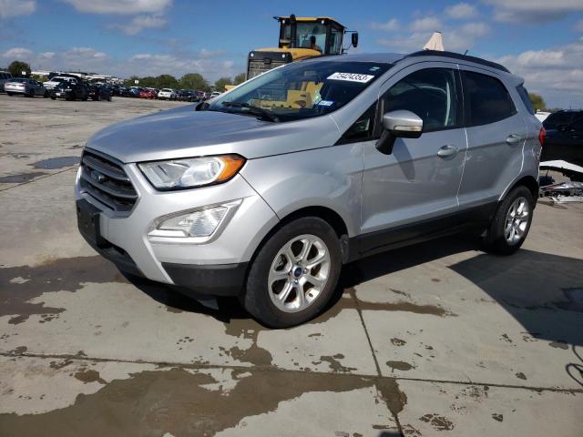 MAJ3P1TE9JC175617 - 2018 FORD ECOSPORT SE SILVER photo 1
