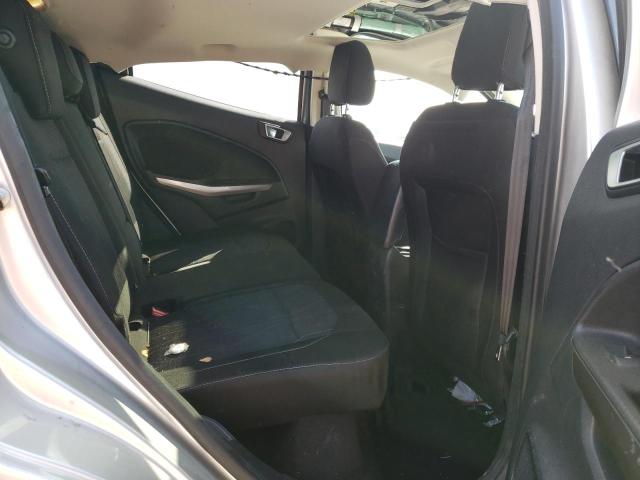 MAJ3P1TE9JC175617 - 2018 FORD ECOSPORT SE SILVER photo 10