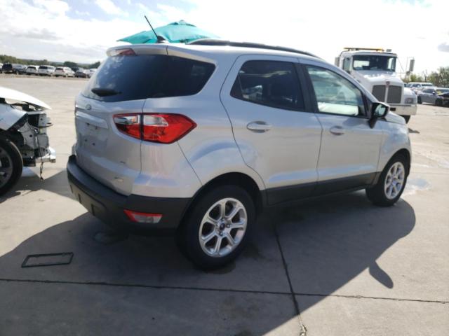 MAJ3P1TE9JC175617 - 2018 FORD ECOSPORT SE SILVER photo 3