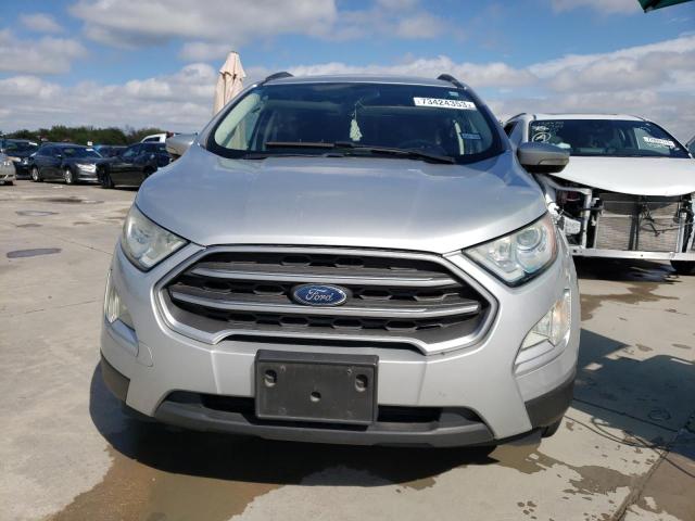 MAJ3P1TE9JC175617 - 2018 FORD ECOSPORT SE SILVER photo 5