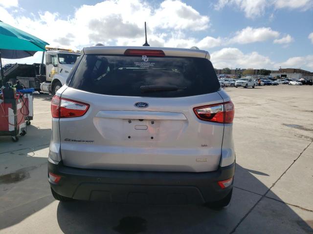 MAJ3P1TE9JC175617 - 2018 FORD ECOSPORT SE SILVER photo 6