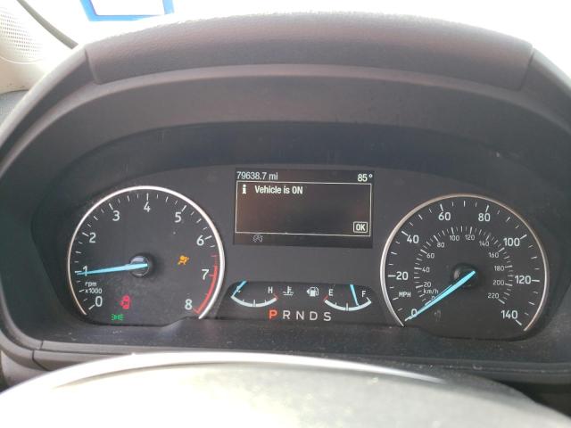 MAJ3P1TE9JC175617 - 2018 FORD ECOSPORT SE SILVER photo 9