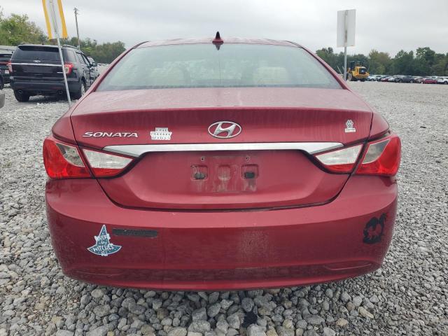 5NPEB4AC7BH097879 - 2011 HYUNDAI SONATA GLS RED photo 6