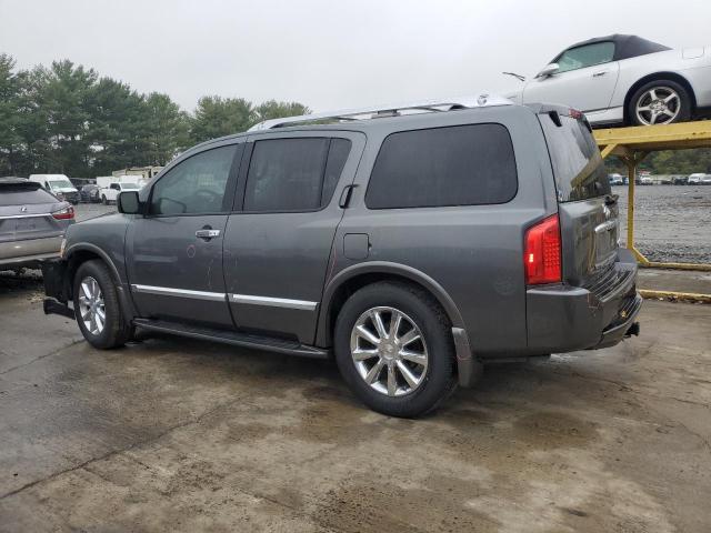 5N3AA08CX8N903239 - 2008 INFINITI QX56 GRAY photo 2