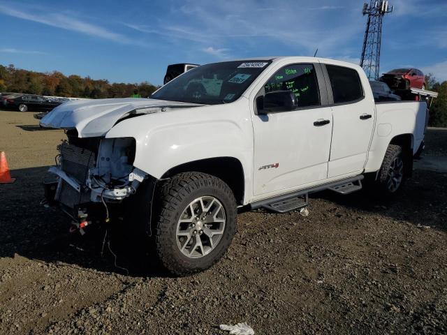 1GTG6FEN9N1165356 - 2022 GMC CANYON AT4 WHITE photo 1