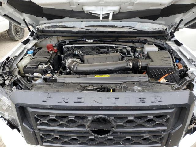 1N6ED1CLXRN632782 - 2024 NISSAN FRONTIER S WHITE photo 11