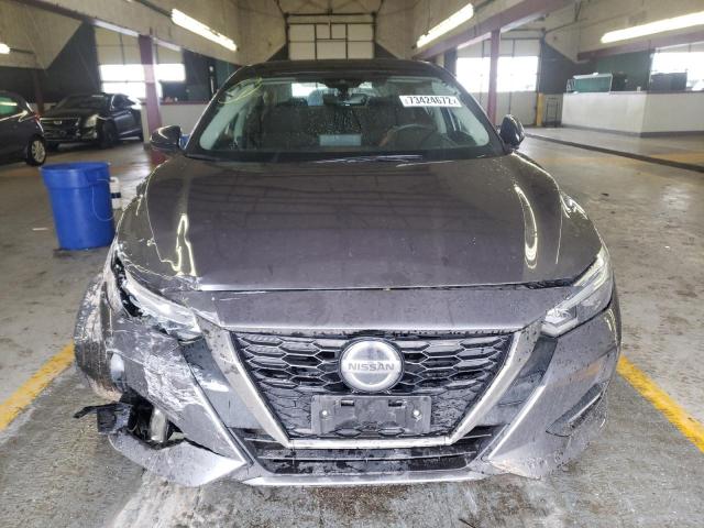 3N1AB8DVXMY299157 - 2021 NISSAN SENTRA SR GRAY photo 5