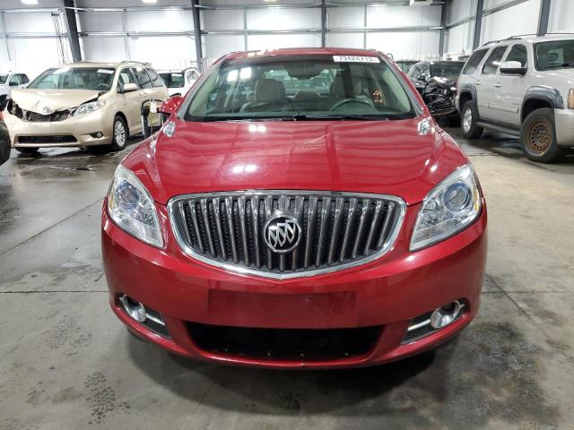 1G4PS5SK6C4207909 - 2012 BUICK VERANO RED photo 5