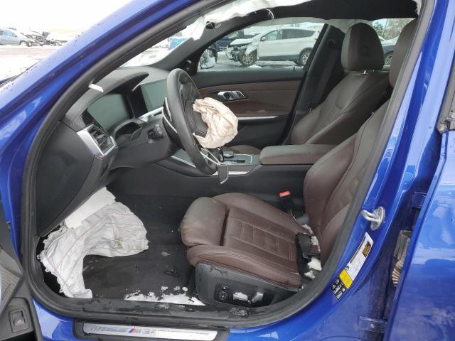 WBA5U9C05LFJ05500 - 2020 BMW M340XI BLUE photo 7