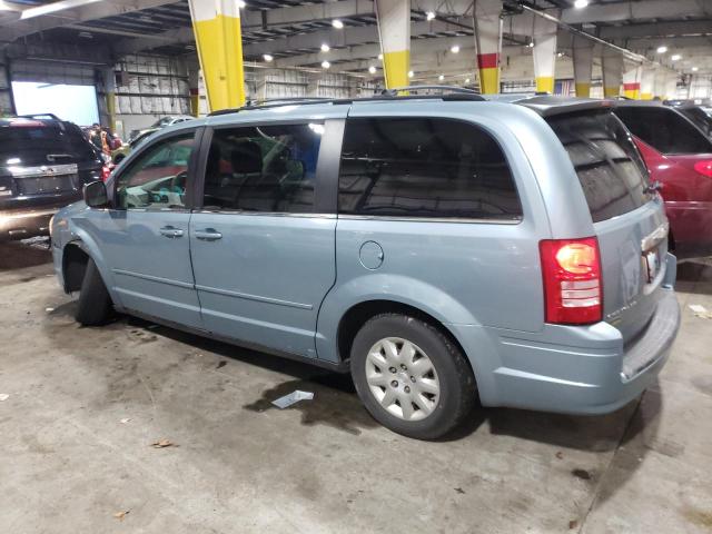 2A4RR4DE0AR344472 - 2010 CHRYSLER TOWN & COU LX BLUE photo 2