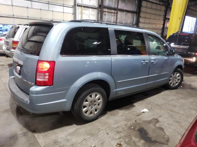 2A4RR4DE0AR344472 - 2010 CHRYSLER TOWN & COU LX BLUE photo 3