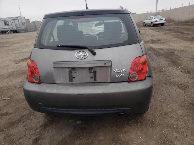 JTKKT604840057275 - 2004 TOYOTA SCION XA BROWN photo 6