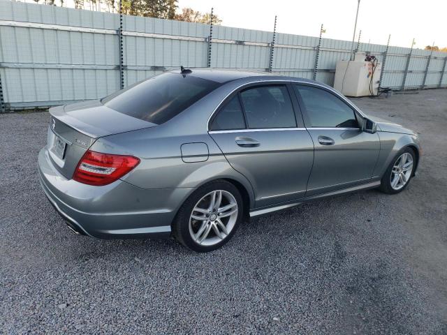 WDDGF8AB2DR250231 - 2013 MERCEDES-BENZ C 300 4MATIC GRAY photo 3