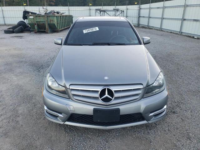 WDDGF8AB2DR250231 - 2013 MERCEDES-BENZ C 300 4MATIC GRAY photo 5