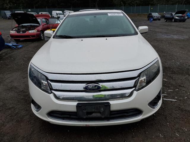 3FADP0L36AR277729 - 2010 FORD FUSION HYBRID WHITE photo 5