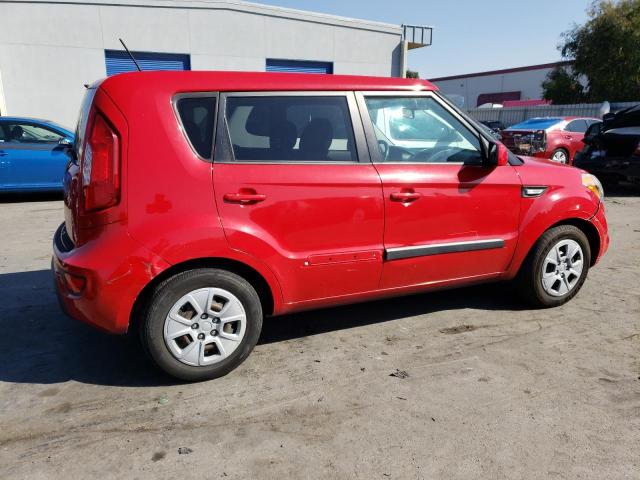 KNDJT2A50D7528393 - 2013 KIA SOUL RED photo 3