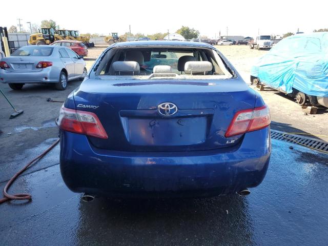 JTNBK46K073007859 - 2007 TOYOTA CAMRY LE BLUE photo 6