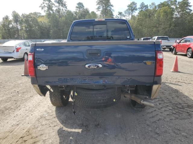 1FT7W2BT0EEA83620 - 2014 FORD F250 SUPER DUTY BLUE photo 6