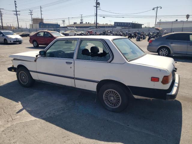 WBAAG4302D8074477 - 1983 BMW 320 I AUTOMATIC WHITE photo 2